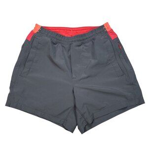 Birddogs Boom Small Men Long Gray Lined Gym Running Short Outdoor